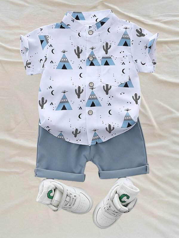Boys' Summer T-Shirt & Shorts Set
