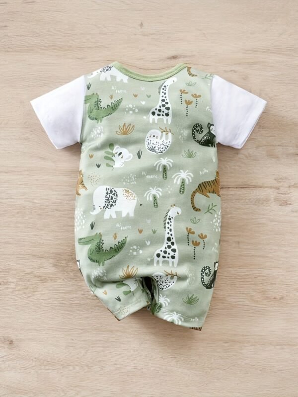 Infant's Zoo Animal Bodysuit