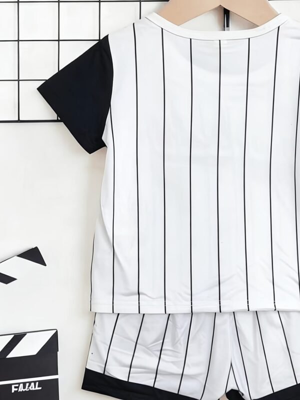 Baseball Number 28 Boys Shorts Set