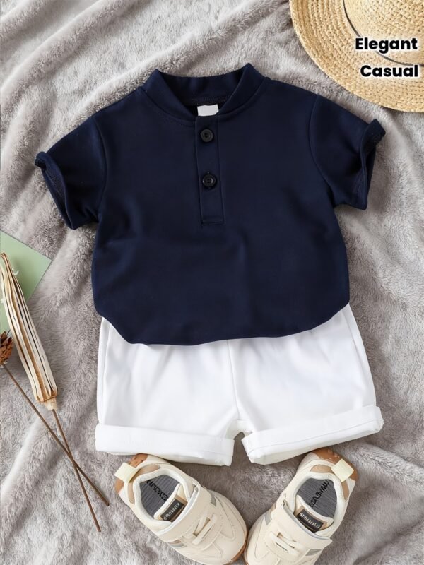Stylish Boys' Shorts Set