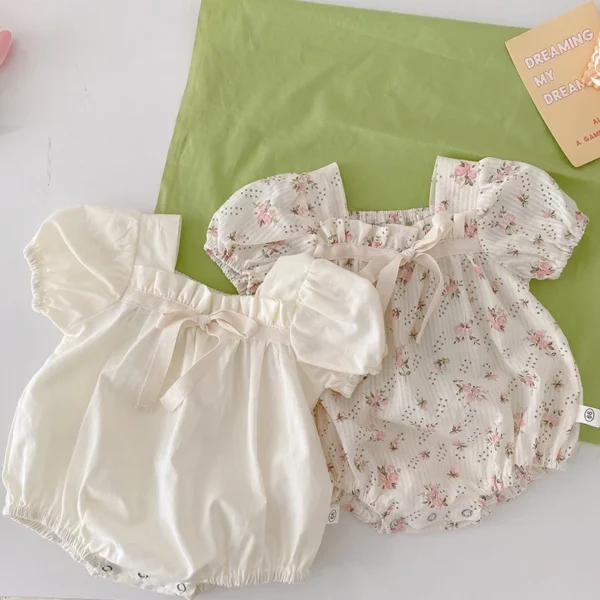 Baby Summer Floral Romper