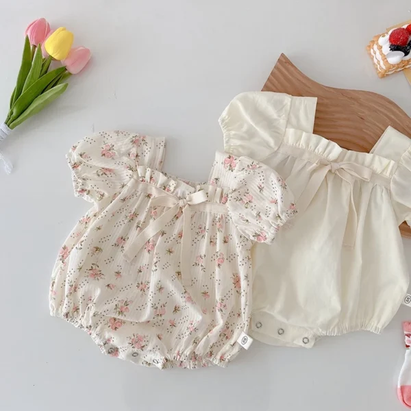 Baby Summer Floral Romper