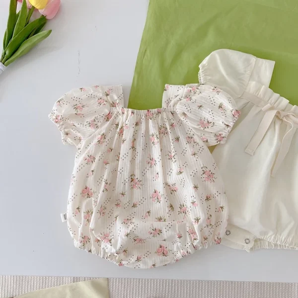 Baby Summer Floral Romper