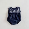 Baby Floral Embroidered Romper