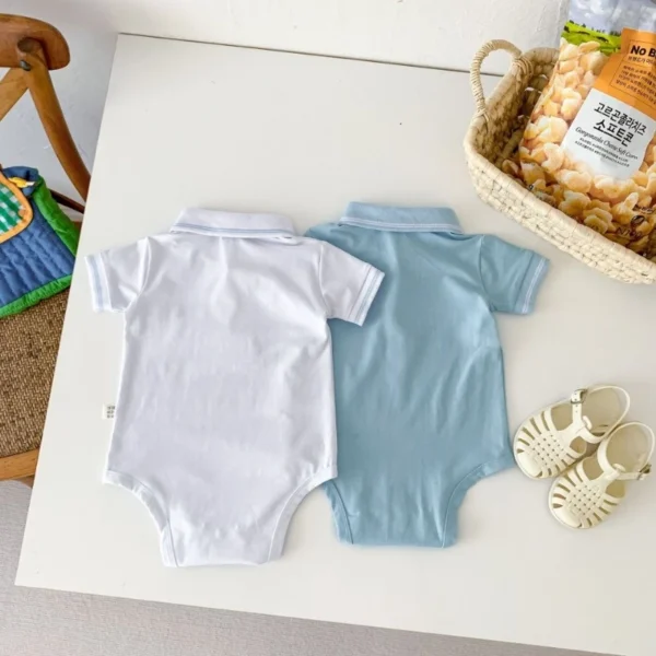 Baby Sailboat Polo Romper